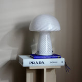 Mushroom Bordlampe - Hvid - Stor