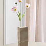 Valmue Blomst "Real Touch" - Hvid/Pink