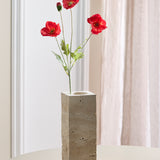 Valmue Blomst "Real Touch" - Rød