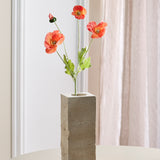 Valmue Blomst "Real Touch" - Orange