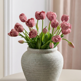 Luksus Grandiøs Tulipan Buket - Lys Lilla